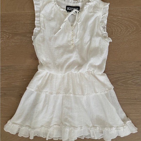 Katie J NYC White Monica Dress size medium - Picture 3 of 8